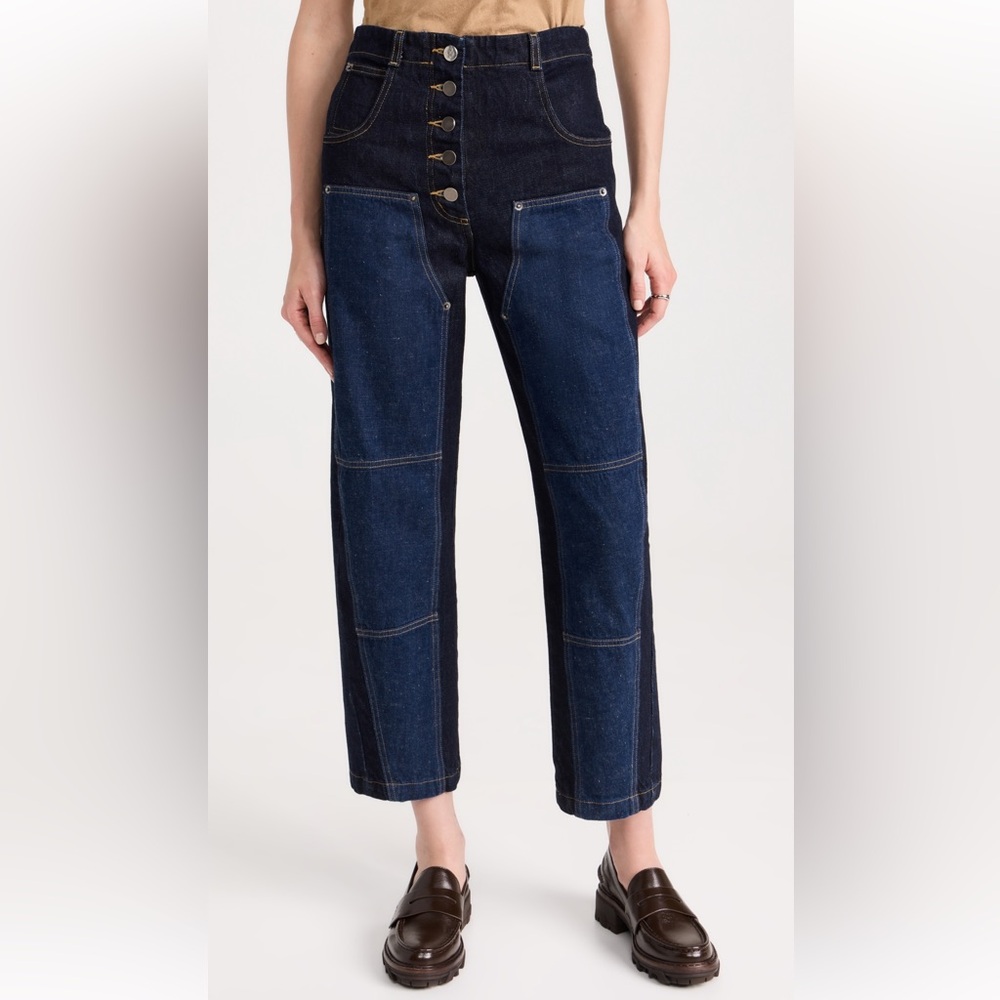 Rachel Comey Dark Blue Straight Leg Jeans - Handy style!